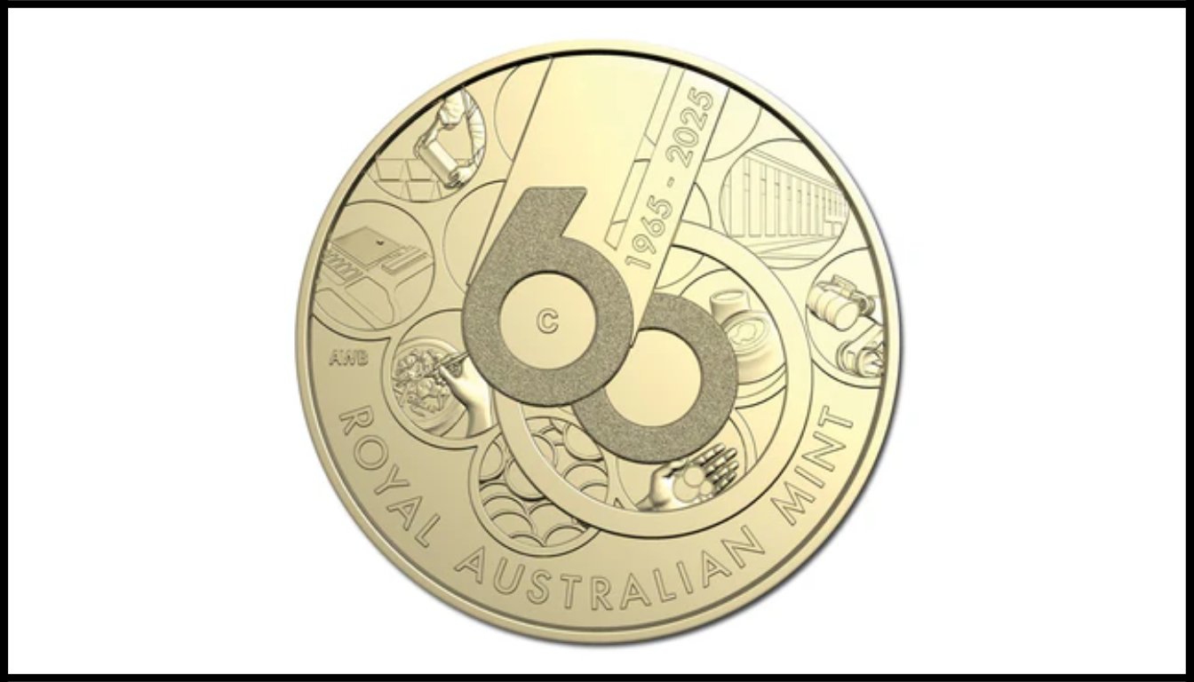 60th Anniversary Commemorative Coin Released by Royal Australian Mint